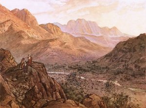 The Battle Of Rephidim — Walter Greaves