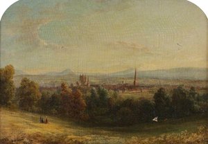 Hereford From Venns Lane — William Ward Gill
