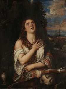 The Penitent Magdalene — Titian Ramsay Peale Ii, Renaissance Revival