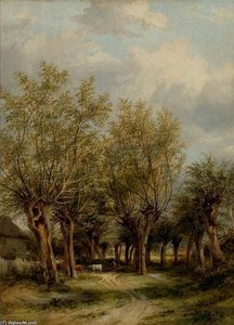A Lane Near Norwich, Norfolk — James Stark