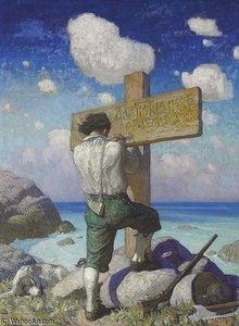 And Making It Into A Great Cross — N.c. Wyeth