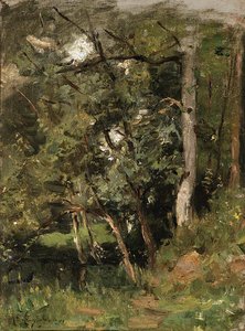 A Thick Forest — Henri-joseph Harpignies