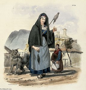 Farmers In The Valley Of The Ariege — James Duffield Harding