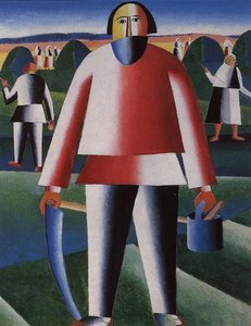 Haymaking — Kazimir Malevich, Neo-suprematism
