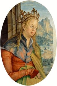 St. Catherine Of Alexandria — Hans Süss Von Kulmbach
