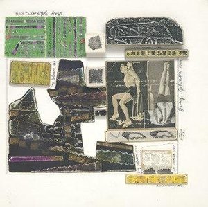 Untitled (exercising Figures With Moticos) — Ray Johnson