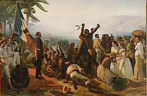 L'abolition De L'esclavage.27 Avril 1848 — Francois Auguste Biard