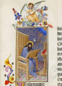 Saint Matthew — Limbourg Brothers