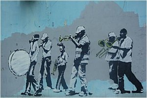 Marching Band — Banksy