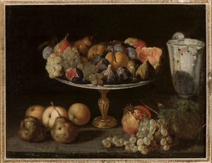 Southern Fruit Pedestal Dish