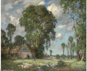 A Surrey Farmstead — James Whitelaw Hamilton