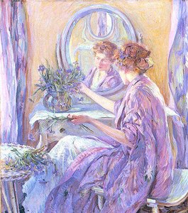 The Violet Kimono — Robert Lewis Reid