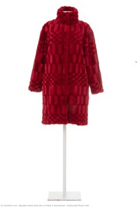 Embossed Plush Coat — Águeda Isabel Ruiz De La Prada Y Sentmenat, Contemporary Minimalism