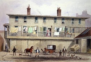 The Old Vine Inn — Thomas Hosmer Shepherd