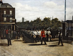 Band By J. Johnson's Coal Office