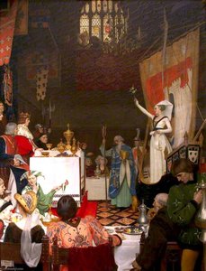 Edward IV being Entertained by William Canynges at His House in Redcliff Street, 1461