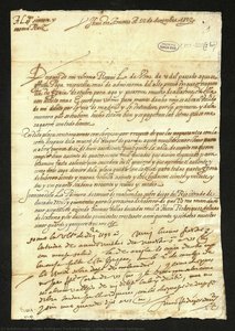 Letter From Simão Rodrigues — Simão Rodrigues De Évora