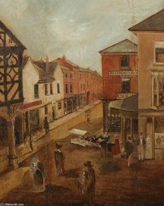 View From No.2 High Street Looking Down Church Street, Leominster