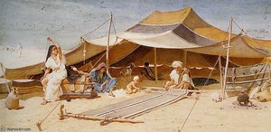 Spinners And Weavers — Frederick Goodall