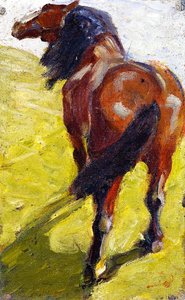 Study Of A Horse — Franz Marc, German Expressionism