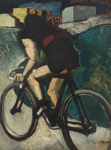 The Cyclist — Mario Sironi, Futurism