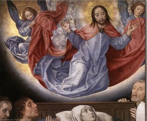 The Death Of The Virgin (detail) (23) — Hugo Van Der Goes