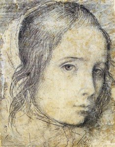 Head Of A Girl — Diego Velázquez, Baroque Period