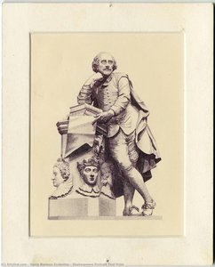 Shakespeare Portrait Test Print — Harry Norman Eccleston