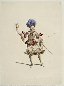 Costume de la Beauté pour la septième et dernière entrée du Ballet des arts