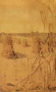 The Corn Field — Grant Wood, Regionalism