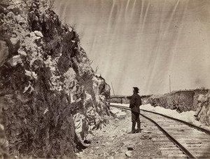 Lime Kiln Cut, Near Granite Canyon