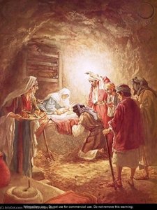 The Shepherds Finding The Infant Christ