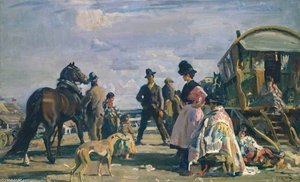 Epsom Downs - City And Suburban Day — Sir Alfred James Munnings