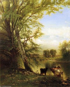Pastoral Landscape — Arthur Parton