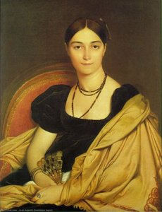 Madame Antonia Devaucay De Nittis — Jean-auguste-dominique Ingres