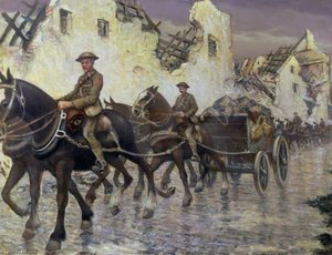 After The Recapture Of Bapaume, France — Christopher Richard Wynne Nevinson