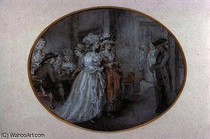 A Promenade At Carlisle House — John Raphael Smith