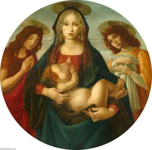 Virgin and Child (after Sandro Botticelli)