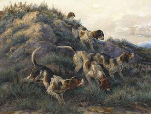 Hounds On A Scent — Edmund Henry Osthaus