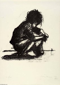 Child Playing With Top — Paul Resika