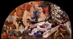 Builders Of The Tower Of Babel — Sir Stanley Spencer