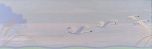 Bevy Of Swans (detail) (part 2 Of 8) — Anne Toms