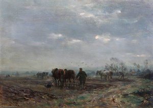 Winter Ploughing — William Darling Mckay