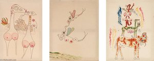 B44, B45 B46 (three Works) — Gu Dexin