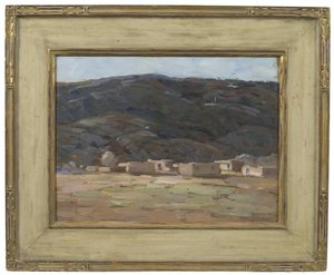 Black Mesa, Alcalde, New Mexico — Francis Newton Souza