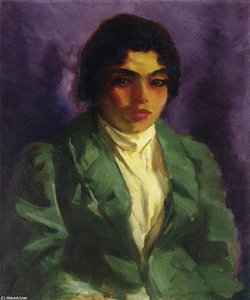 The Green Coat — Robert Henri