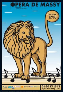 Massy Opera house season poster, 2017/2018