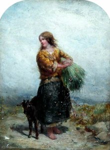 Welsh farm girl