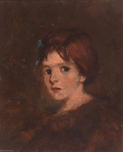 Child In Browns — Alice Pike Barney