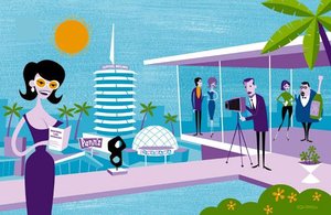 L.a Moderns By Day — Josh Agle (shag)